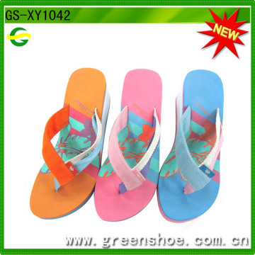 Último zapato de la señora Wedge Sandal de la manera (GS-XY1042)